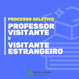 Professor visitante e visitante estrangeiro