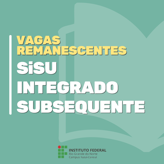 VAGAS REMANESCENTES - GERAL