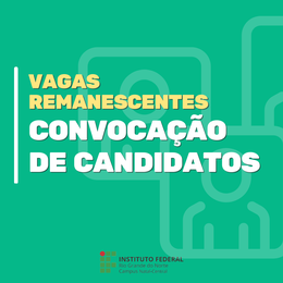Vagas remanescentes