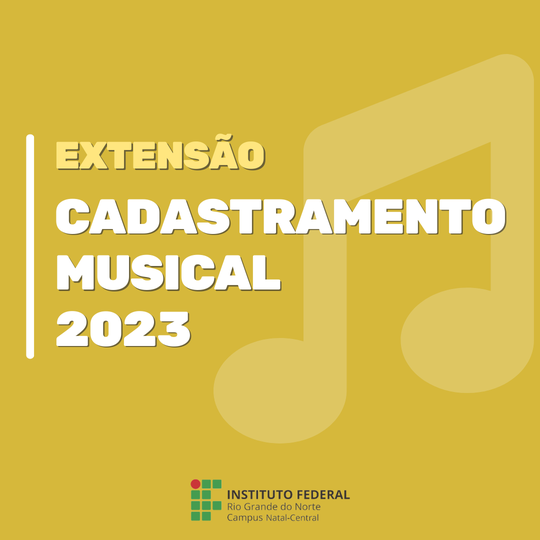 Cadastramento musical