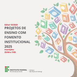 ensino com fomento institucional 2025