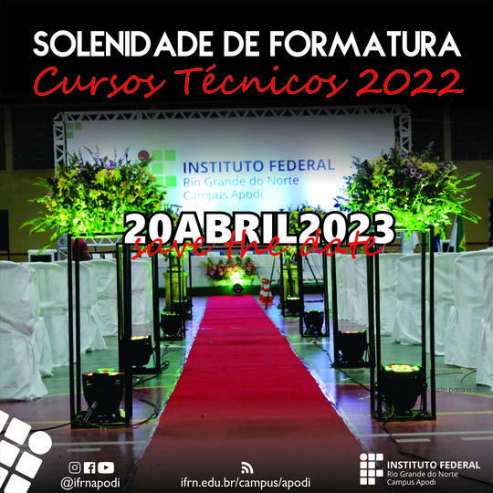 PUBLICIDADE - FORMATURA