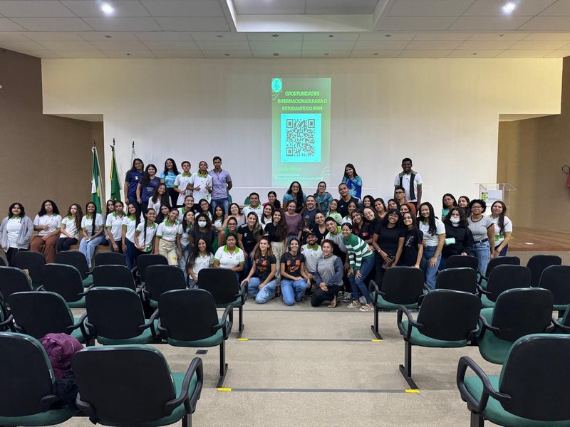 foto: Campus Canguaretama, palestra de internacionalização