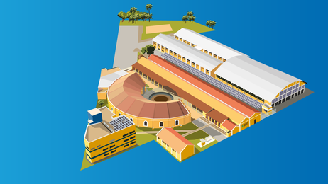 Ilustração campus Natal Centro Histórico