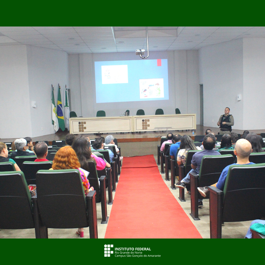 Palestra paz nas escolas