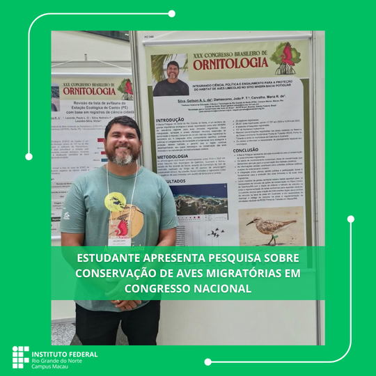 Pesquisa sobre conservação de aves migratórias