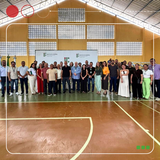Foto: estudante do campus
