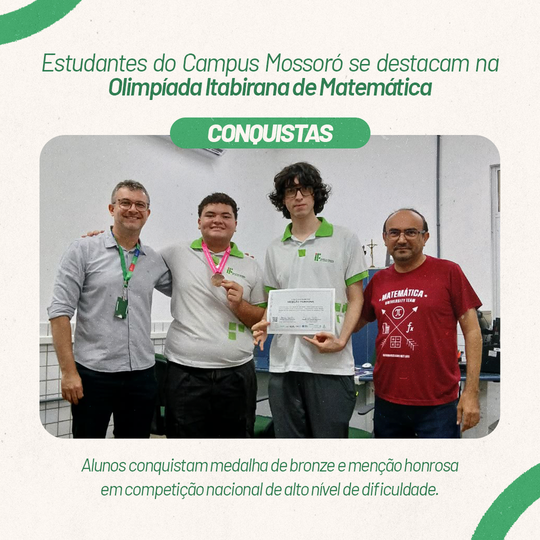 Post - Medalha Matemática