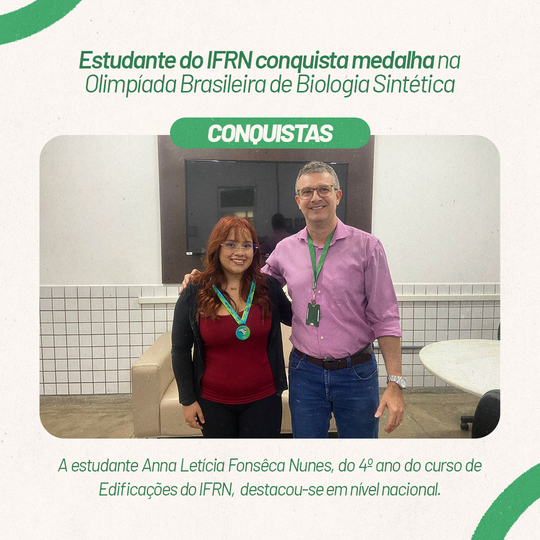 Post - Medalha de Biologia