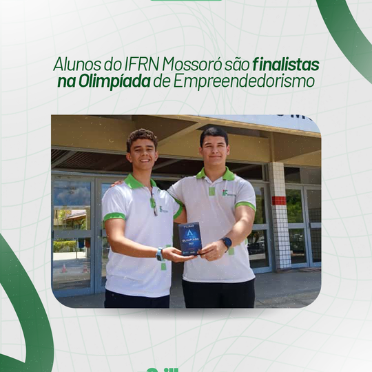 Post - Olímpiada de Empreendedorismo