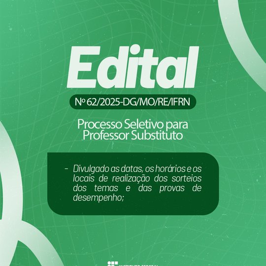 Post - Seleção Professor