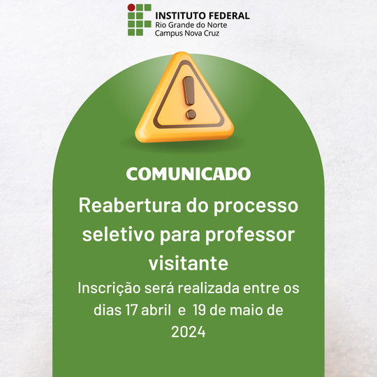 Post para Instagram Comunicado Importante Amarelo Moderno (3)