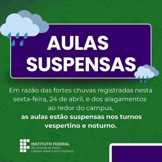 Aula suspensa