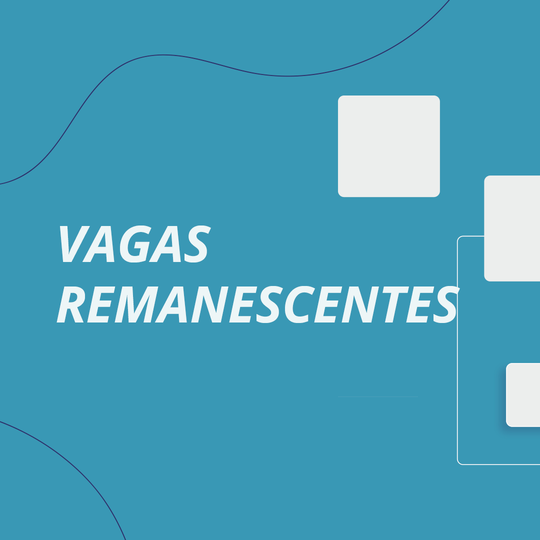 Vagas remanescentes - Azul - Padrão (2023)