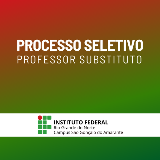 Professor Substituto SGA