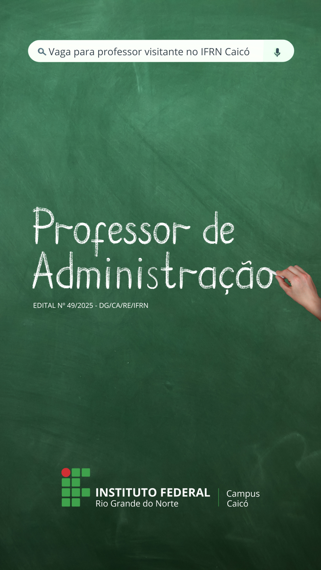 Seleção de Professor Visitante ou Estrangeiro