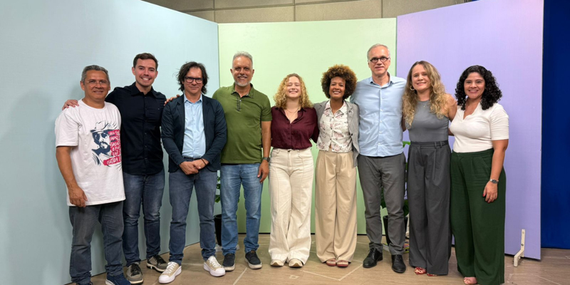Representantes do IFRN e da UFRN. Foto: Clara Bezerra.