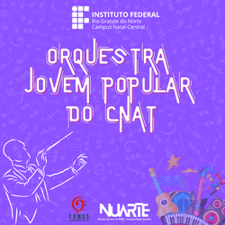 Arte para ilustrar a matéria de seleção da Orquestra Sinfônica