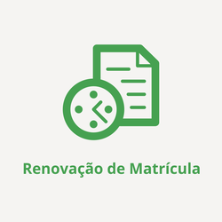 Renovação de matrícula