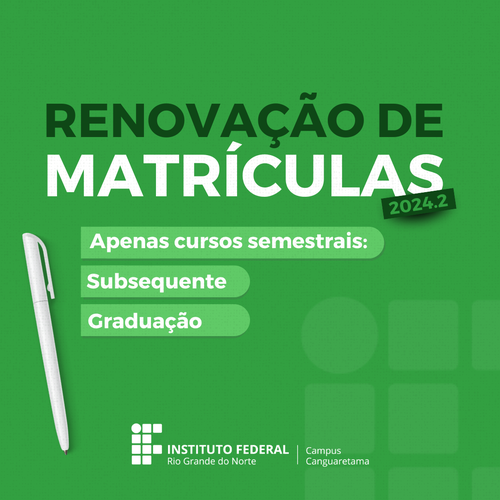 Renovação de Matrícula