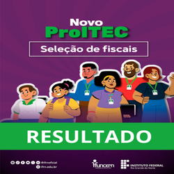 Resultado da seleção de fiscais da prova