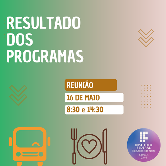 Resultados dos Programas e Auxílios (2)