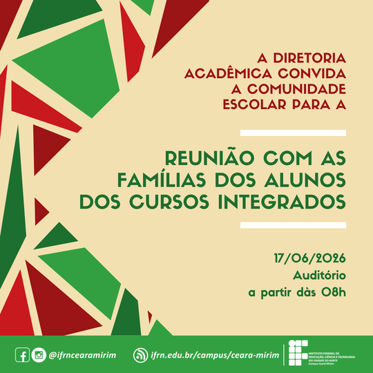 Reunião Escola e Família