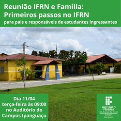 Reunião de pais - Ipanguaçu - 11-04
