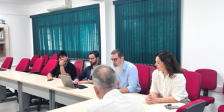 Reunião entre representantes do IFRN e da Liga Contra o Câncer. Foto: João Eduardo