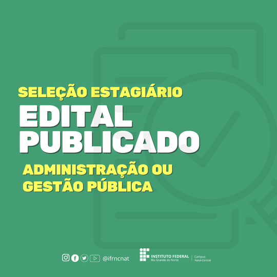 Seleção de Estagiário