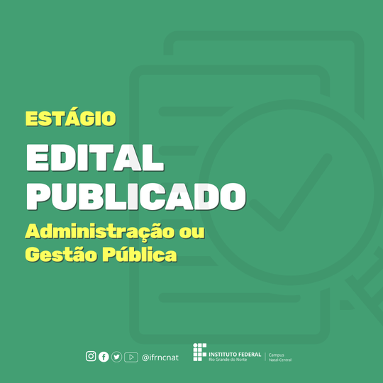 SELEÇÃO ESTÁGIO