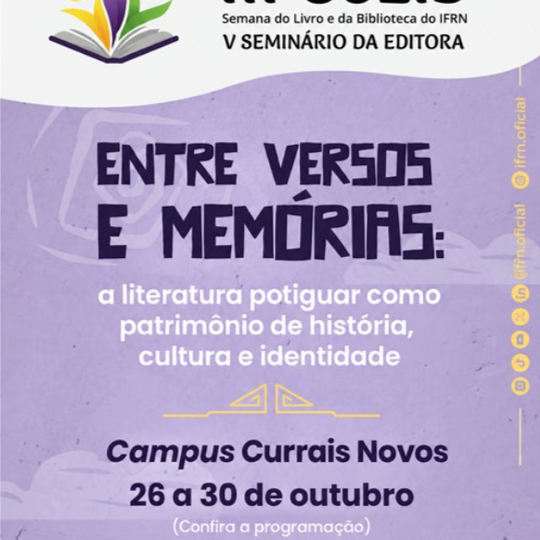 III Semana do Livro e da Biblioteca do Campus Currais Novos