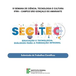 Secitec 2025 - submissão trabalhos científicos card
