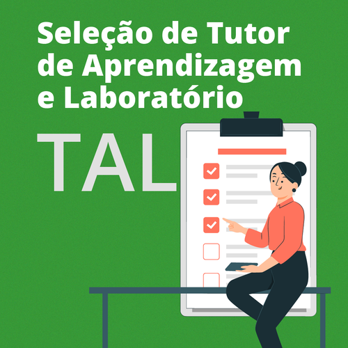 Seleção Tutor de Aprendizagem e Laboratório - TAL_Capa Matéria