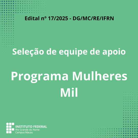 Seleção de equipe de apoio
