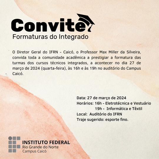 Convite formatura integra