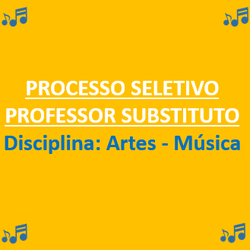 Processo Seletivo Música