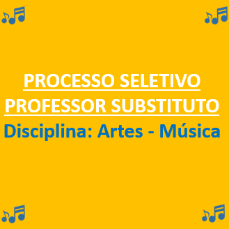 Processo Seletivo Música