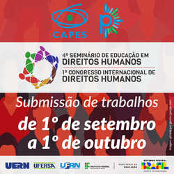Seminário de Direitos Humanos - Submissão de trabalhos_Capa Matéria