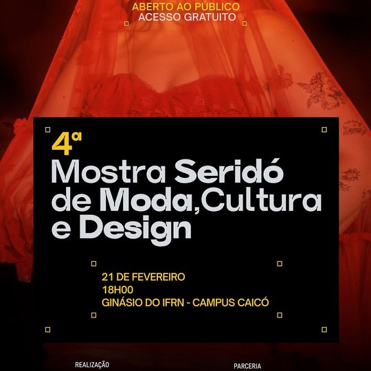 4 mostra seridó de moda, cultura e design