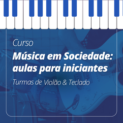 Curso de violão e teclado