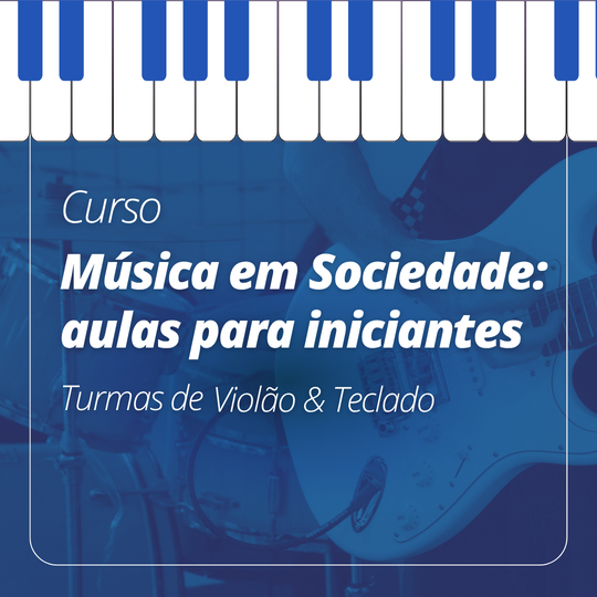 Curso de violão e teclado