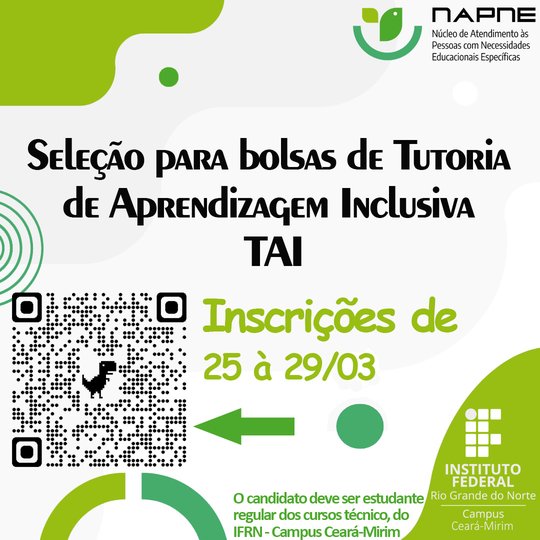 Tutoria Napne - Inscrições 2024