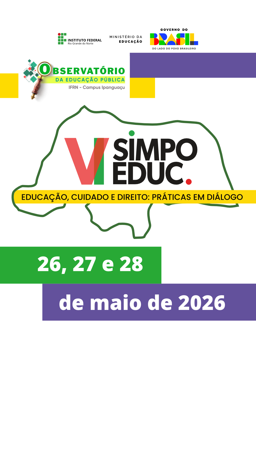 Peça gráfica editada por Nivaldo Fonseca