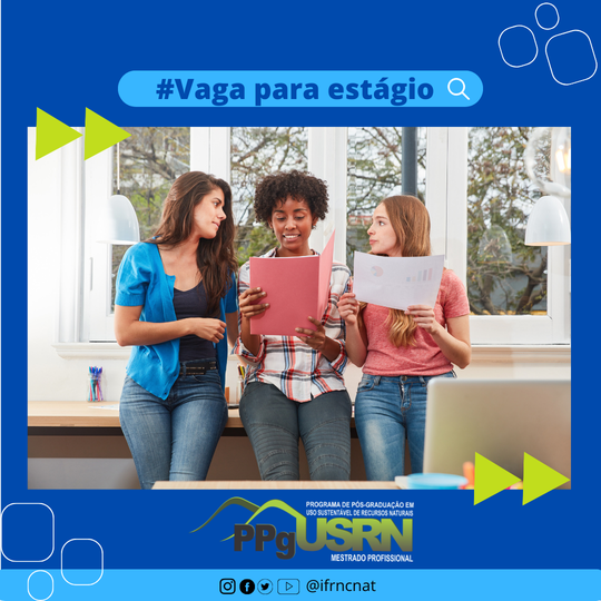Vaga para estágio