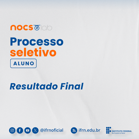 NOCS Lab - Resultado Final