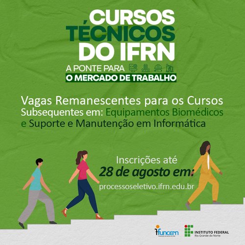 IFTM abre inscrições para vagas remanescentes em cursos técnicos e  superiores