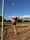 Volêi de areia [foto de Nivaldo Fonseca]