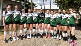 Foto de Cecília Melo e Enzo Soares