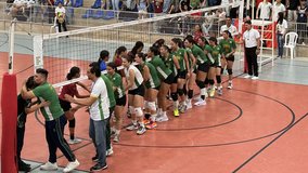 Foto de Cecília Melo e Enzo Soares